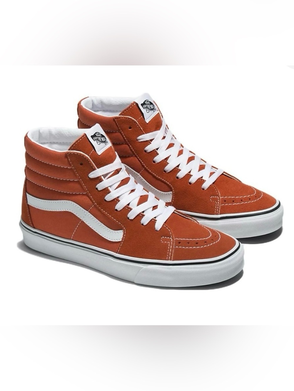 Vans SK8-Hi Suede Canvas Women 9.5 US Mens 8.0 US